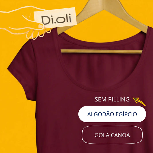 Baby Look - Algodão Egípcio • Di.Oli •