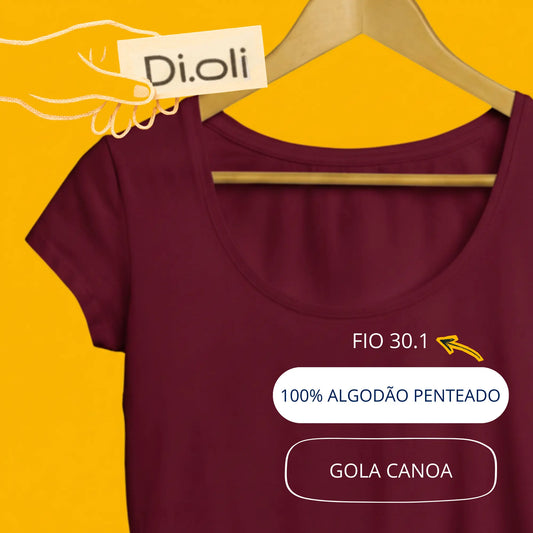 Baby Look - Algodão Penteado • Di.Oli •