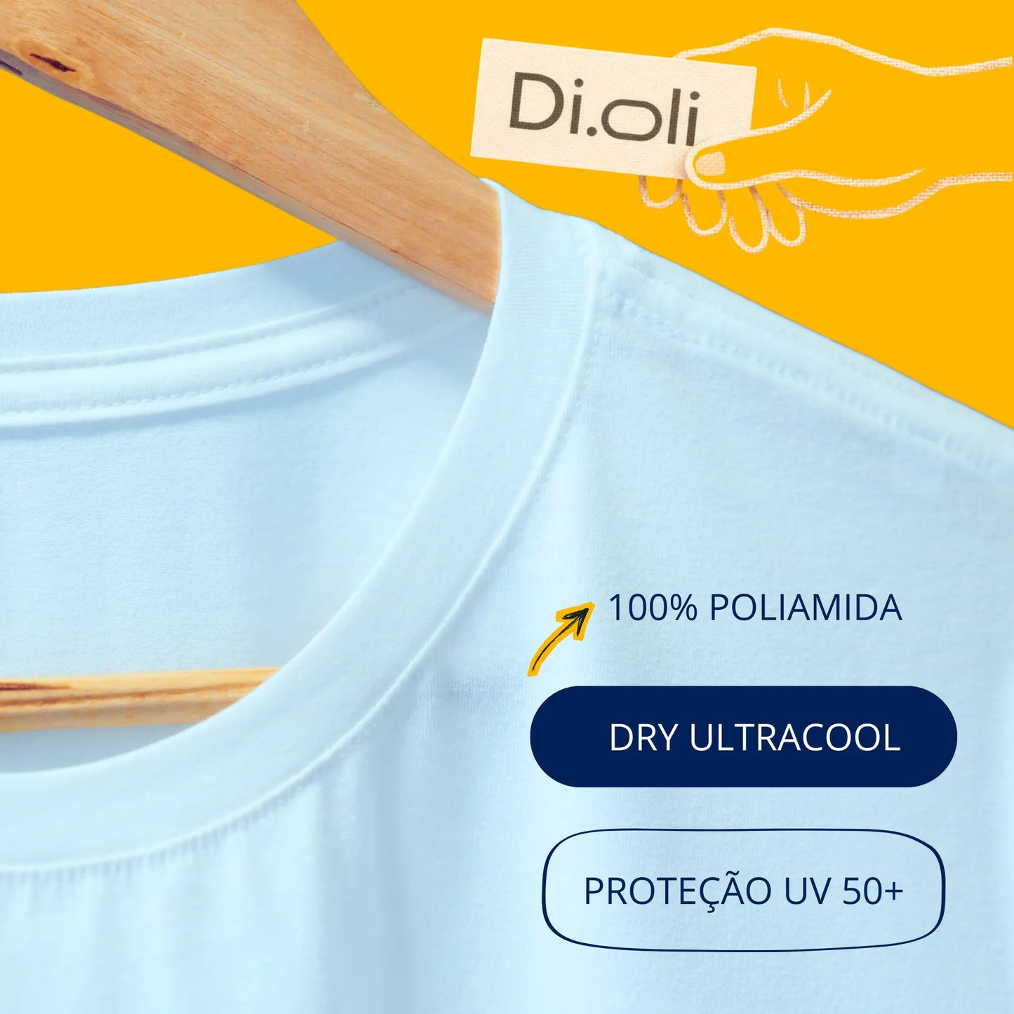 T-Shirt - Dry Poliamida • Di.Oli •