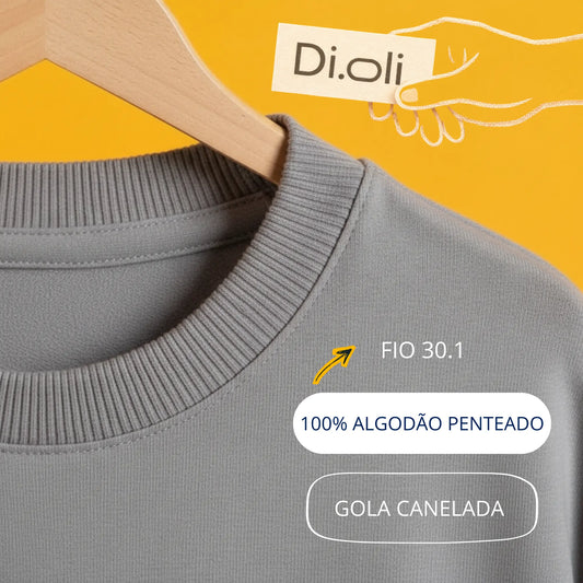T-Shirt - Algodão Penteado • Di.Oli •