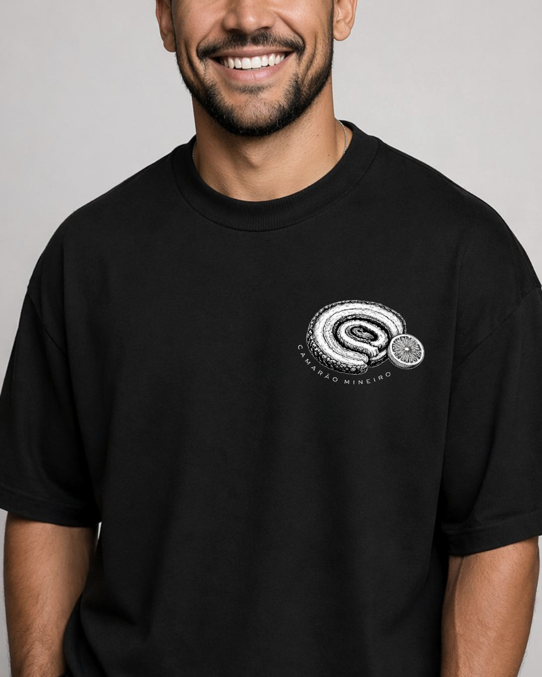 Estampa CAMARÃO MINEIRO - Oversized • Di.Oli •