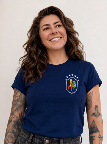 Estampa Copa TAÇA - T-Shirt Feminina • Di.Oli •