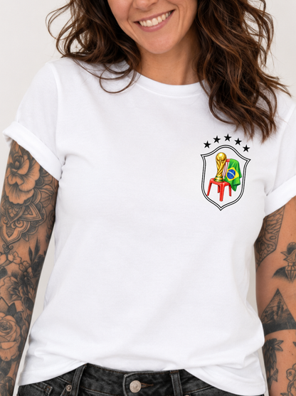 Estampa Copa TAÇA - T-Shirt Feminina • Di.Oli •