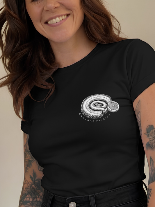 Estampa CAMARÃO MINEIRO - T-Shirt Feminina • Di.Oli •