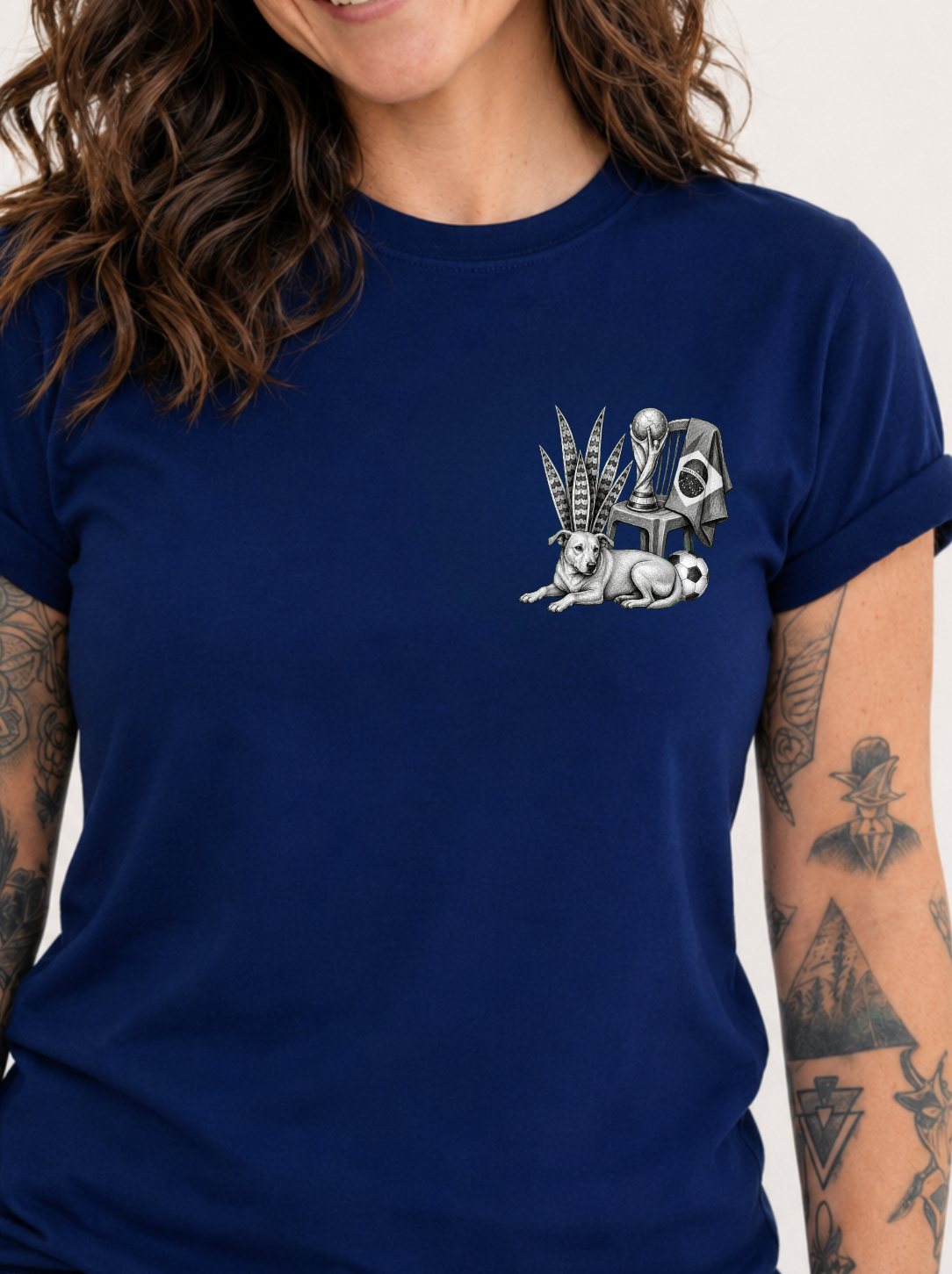 Estampa Copa CARAMELO - T-Shirt Feminina • Di.Oli •