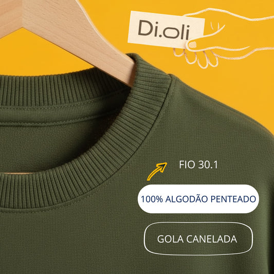 T-Shirt - Algodão Penteado • Di.Oli •
